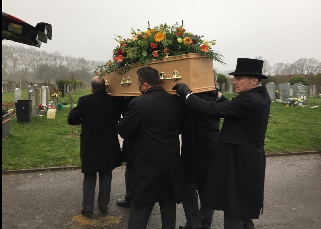 Triditional Burial Men coffin bearers man